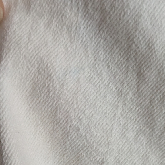 Cinq a Sept Josi Denim White Mini Wrap Dress Size 4 - Picture 12 of 12